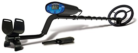 4. Bounty Hunter QSIGWP Quick Silver Metal Detector with Pin Pointer