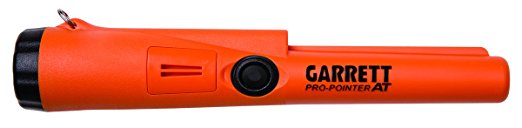 3. Garrett 1140900 Pro-Pointer AT Waterproof Pinpointing Metal Detector, Orange