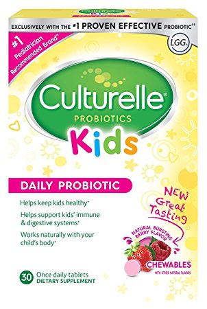 3. Culturelle Kids Chewables Daily Probiotic Formula