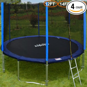4. Zupapa 15 14 12 Ft TUV Approved Trampoline