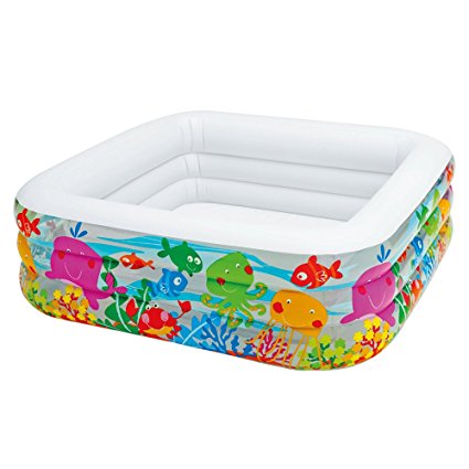 7. Intex Swim Center-Clearview Aquarium Inflatable Pool,