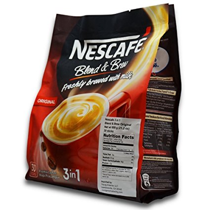10. Nescafé 3 in 1 Instant Coffee Sticks ORIGINAL