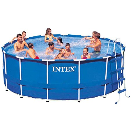 5. Intex 15ft X 48in Metal Frame Pool Set
