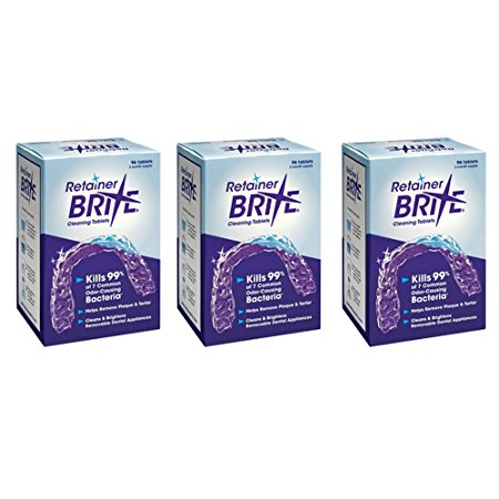 10. Retainer Brite Tablets, 288 Tablets (9 Month Supply)