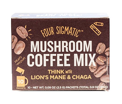 1. Four Sigmatic Mushroom Coffee -Lion’s Mane & Chaga