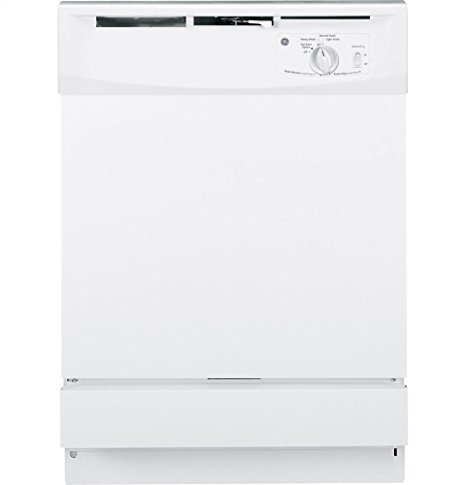 4. GE GIDDS-63211 Built-In 24” Dishwasher (white)