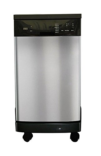 3. SPT SD-9241SS Energy Star Portable Dishwasher, Stainless Steel (18-inch)