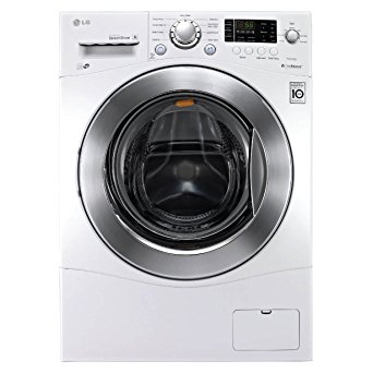 6. LG WM1388HW 2.3 Cu. Ft. White Stackable Front Load Washer