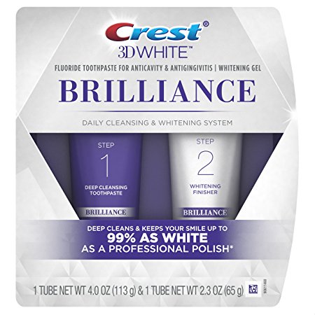 3. Crest 3D White Brilliance Toothpaste