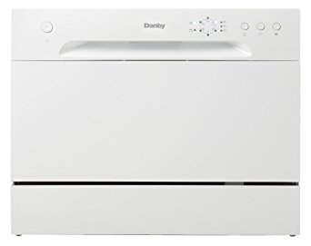 8. Danby DDW621WDB Countertop Dishwasher (white)