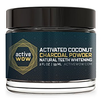 2. Active Wow Activated Coconut Charcoal Powder